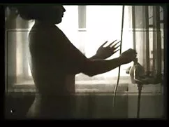セクシーな茶色のタイツは、性別の機械と楽 ...